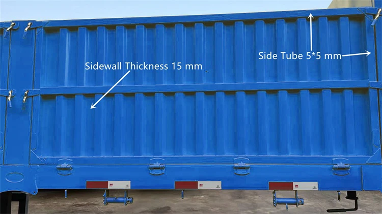 side wall semi trailer 10