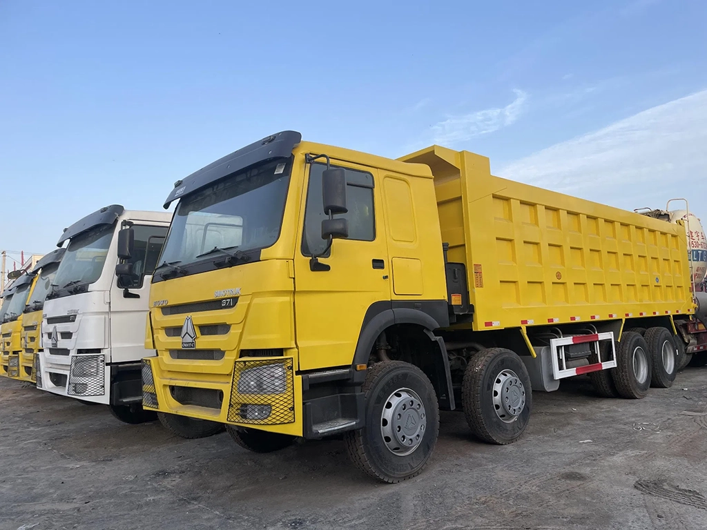 High Cost-Performance Used HOWO 8×4 371HP Dump Truck for sale