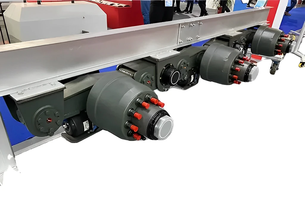 Heavy-Duty Trailer Axles Low-Profile Axles Multi-Axle Suspensions for sale