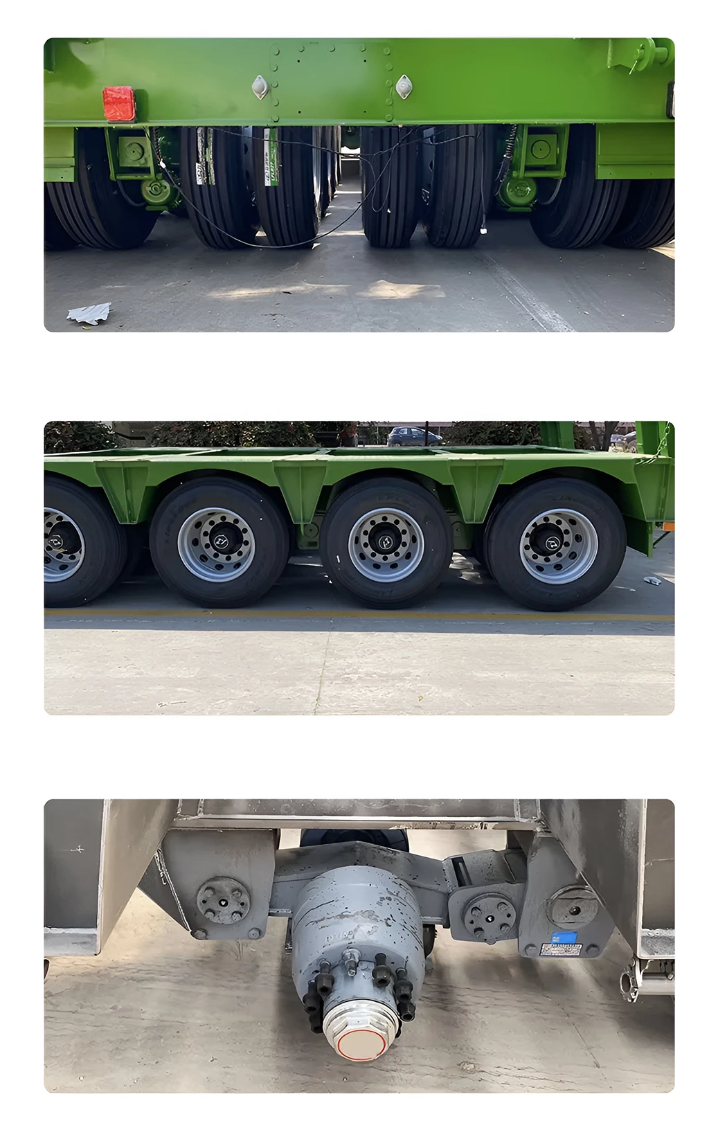 Heavy-Duty Trailer Axles Low-Profile Axles Multi-Axle Suspensions for sale